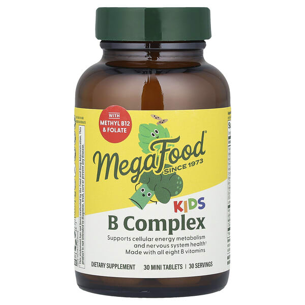 mgf10275_v_116.jpg комплекс витаминов группы B для детей, 30 мини-таблеток — MegaFood