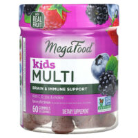 Мультивитамины для детей, ягодные, 60 жевательных таблеток — MegaFood