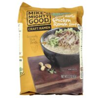 Craft Ramen, суп с жареным чесноком и курицей, 63 г (2,2 унции) — Mike's Mighty Good