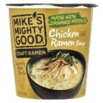 Craft Ramen Cup, куриный суп рамен, 48 г (1,6 унции) — Mike's Mighty Good