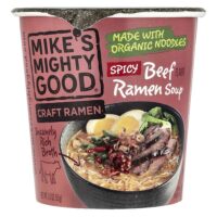 Craft Ramen, пряный суп рамен с говяжьим вкусом, 53 г (1,8 унции) — Mike's Mighty Good