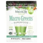 Macro Greens®, суперфуд, 9,4 г (0,3 унции) — Macrolife Naturals