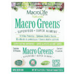 Macro Greens®, суперфуды, 12 пакетиков по 9,4 г (0,3 унции) — Macrolife Naturals