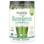 Macro Greens, суперфуды, 283,5 г (10 унций) — Macrolife Naturals