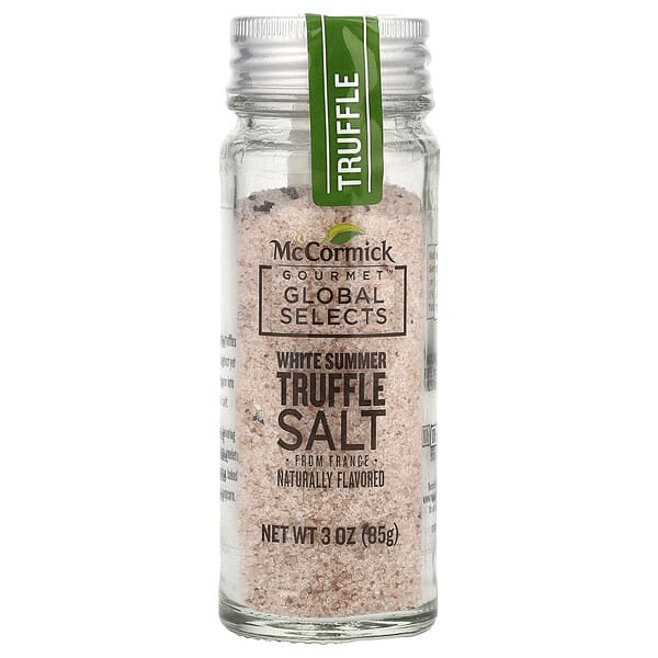 mgs04372_v_36.jpg McCormick Gourmet Global Selects, соль с белым летним трюфелем из Франции, с натуральным вкусом, 85 г (3 унции)