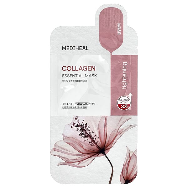 mhl05702_v_6.jpg Collagen, Essential Beauty Mask, 1 шт., 24 мл (0,81 жидк. унц.) — MEDIHEAL