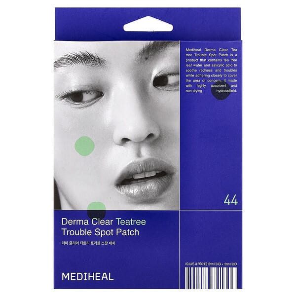 mhl74130_v_19.jpg Derma Clear, патч для точечного применения с чайным деревом, 44 патча — MEDIHEAL