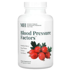факторы кровяного давления, 180 вегетарианских таблеток — Michael's Health