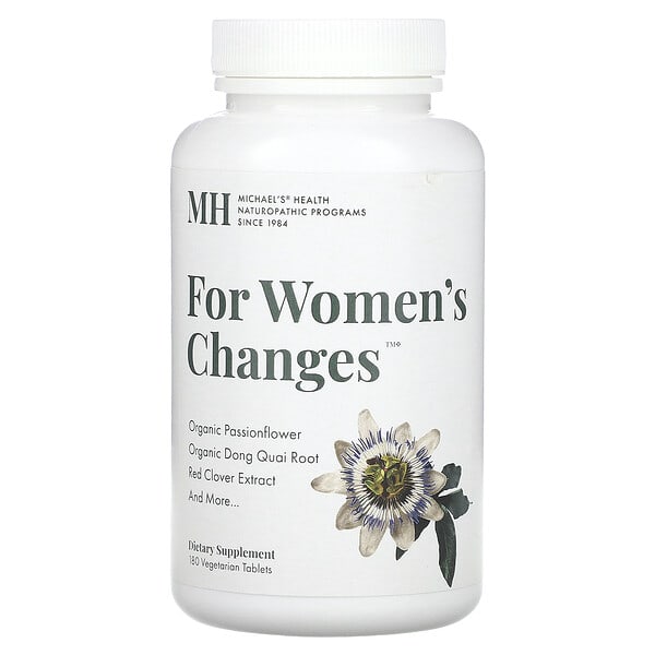 mhn01284_v_8.jpg Для женщин, 180 вегетарианских таблеток — Michael's Health