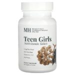 Мультивитамины для девочек-подростков, 60 вегетарианских таблеток — Michael's Health