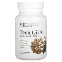 Мультивитамины для девочек-подростков, 60 вегетарианских таблеток — Michael's Health
