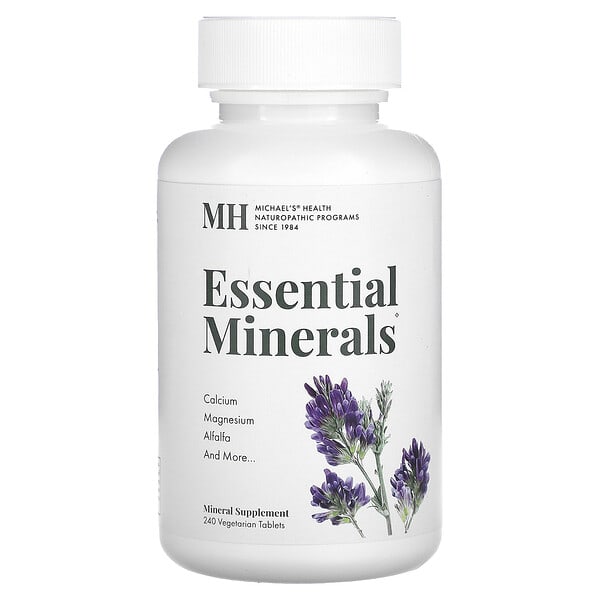 mhn05009_v_8.jpg Essential Minerals, 240 вегетарианских таблеток — Michael's Health