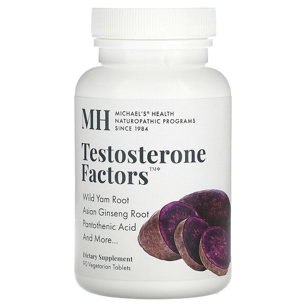 mhn31006_v_8.jpg Testosterone Factors, 90 вегетарианских таблеток — Michael's Health