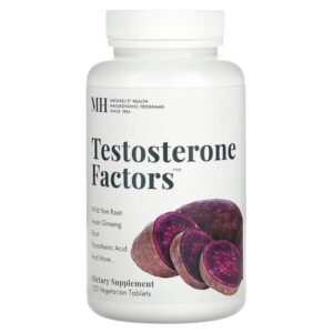 Testosterone Factors, 120 вегетарианских таблеток — Michael's Health