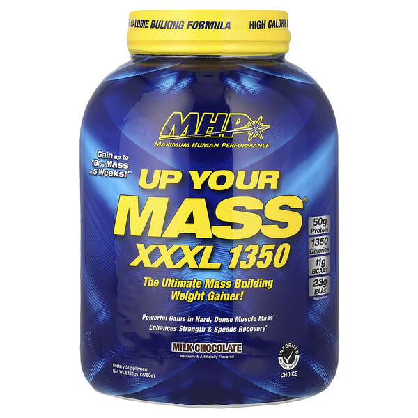 mhp00878_v_34.jpg Up Your Mass XXXL 1350, молочный шоколад, 2780 г (6,12 фунта) — MHP