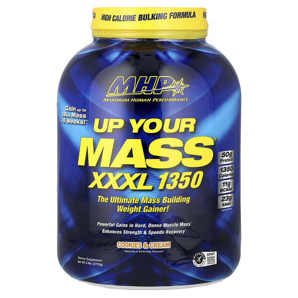 mhp00880_v_34.jpg Up Your Mass®, XXXL 1350, печенье с кремом, 2720 г (6 фунтов) — MHP
