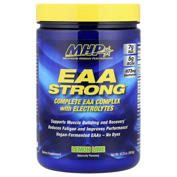 mhp00963_v_24.jpg EAA Strong™, со вкусом лимона и лайма, 303,9 г (10,72 унции) — MHP