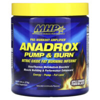 Anadrox Pump & Burn, предтренировочный усилитель, яблочно-коричный крем, 279 г (9,84 унции) — MHP