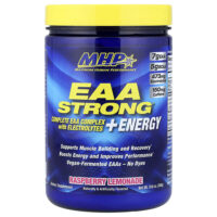 EAA Strong™ + Energy, малиновый лимонад, 300 г (10,6 унции) — MHP
