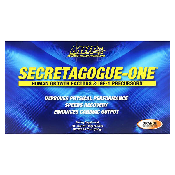 mhp03000_v_10.jpg Secretagogue-One, апельсин, 30 пакетиков по 13 г (0,46 унции) — MHP