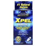 XPEL®, травяной диуретик максимальной силы действия, 80 капсул — MHP