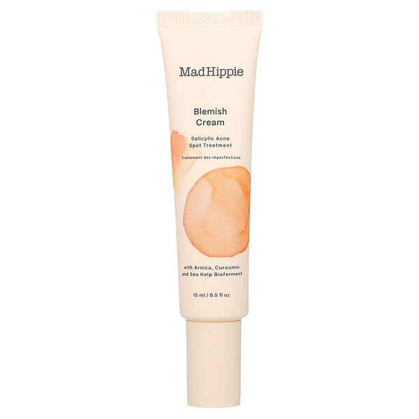 mhs25652_v_39.jpg Blemish Cream, средство от пятен от акне, салициловый, 15 мл (0,5 жидк. унц.) — Mad Hippie