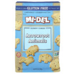Mi-Del Cookies, хрустящее печенье, с животными аррорута, 227 г (8 унций)