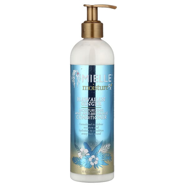 mie26522_v_28.jpg Moisture RX™, увлажняющий кондиционер против ломкости, гавайский имбирь, 355 мл (12 жидк. унций) — Mielle