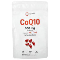 CoQ10`` 240 капсул (50 мг в каждой капсуле) — Micro Ingredients