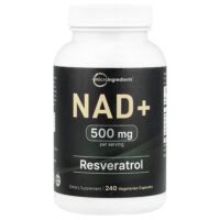 NAD+, 240 вегетарианских капсул — Micro Ingredients
