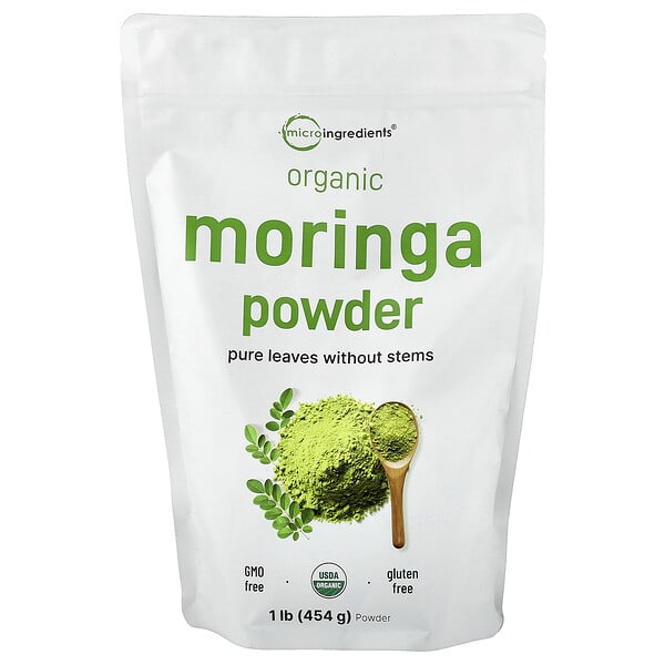 mii02372_v_2.jpg органический порошок из моринги, 454 г (1 фунт) — Micro Ingredients