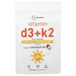 витамины D3 и K2, 240 капсул — Micro Ingredients