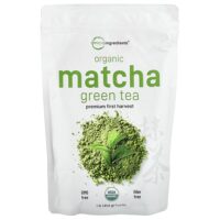 органический зеленый чай матча в виде порошка, 454 г (1 фунт) — Micro Ingredients
