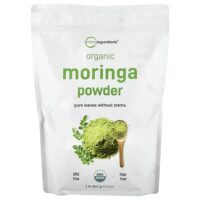 Органический порошок из листьев моринги, 907 г (2 фунта) — Micro Ingredients