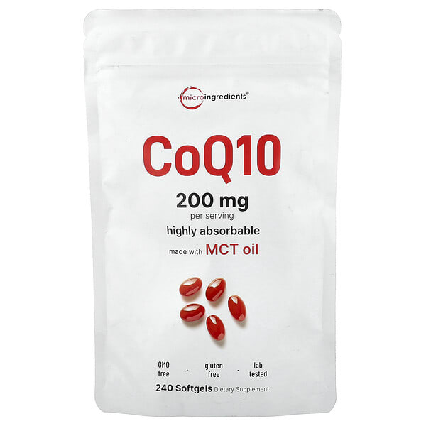 mii16780_v_2.jpg коэнзим Q10, 240 мягких таблеток (100 мг в 1 капсуле) — Micro Ingredients