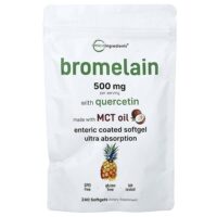 бромелаин с кверцетином, 240 капсул — Micro Ingredients