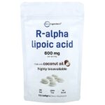 R-альфа-липоевая кислота, 120 капсул (200 мг в 1 капсуле) — Micro Ingredients
