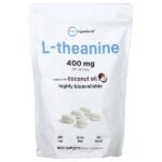 L-теанин, 400 капсул (200 мг в 1 капсуле) — Micro Ingredients