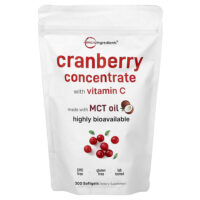 клюквенный концентрат с витамином C, 300 капсул — Micro Ingredients
