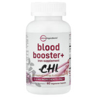Blood Booster+, 60 вегетарианских капсул — Micro Ingredients