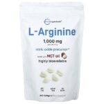 L-аргинин, 300 капсул (250 мг в 1 капсуле) — Micro Ingredients