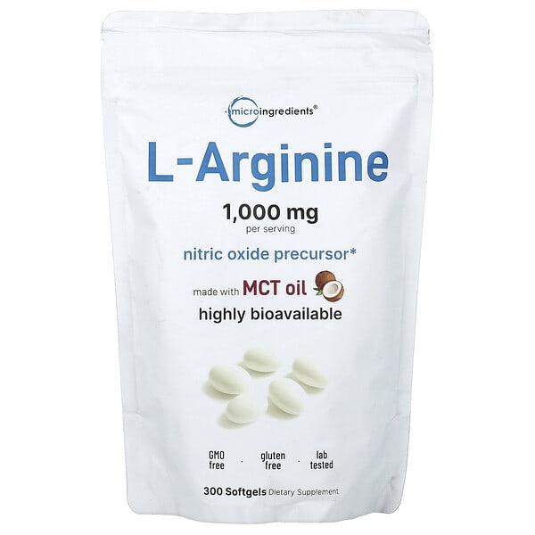 mii43891_v_2.jpg L-аргинин, 300 капсул (250 мг в 1 капсуле) — Micro Ingredients