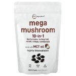 Mega Mushrooms, 10 в 1, 240 капсул — Micro Ingredients