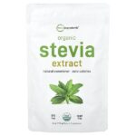Органический экстракт стевии, 113 г (4 унции) — Micro Ingredients