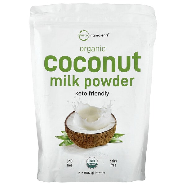 mii61611_v_6.jpg Органическое сухое кокосовое молоко, 907 г (2 фунта) — Micro Ingredients