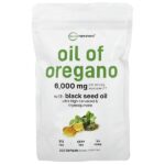 Масло орегано с маслом черного тмина, 300 мягких таблеток — Micro Ingredients