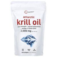 масло антарктического криля, 240 капсул — Micro Ingredients