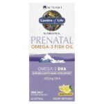 Supercritical Prenatal, рыбий жир омега-3 со вкусом лимона, 60 мягких желатиновых капсул — Minami Nutrition