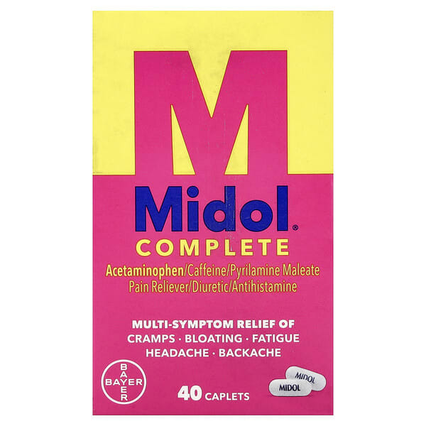 mio55519_v_44.jpg Midol, Полный комплекс, 40 капсул