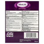 MiraLAX, Mix-In Pax®, без зерен, без добавок, 20 пакетиков по 17 г (0,5 унции) — изображение 2